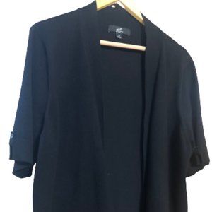 GNW Black Short-sleeved Sweater 3X